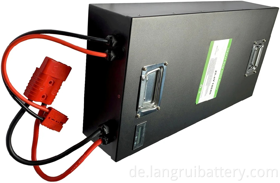 Hochwertige Batterie 24 V 100AH ​​LifePo4 Akku